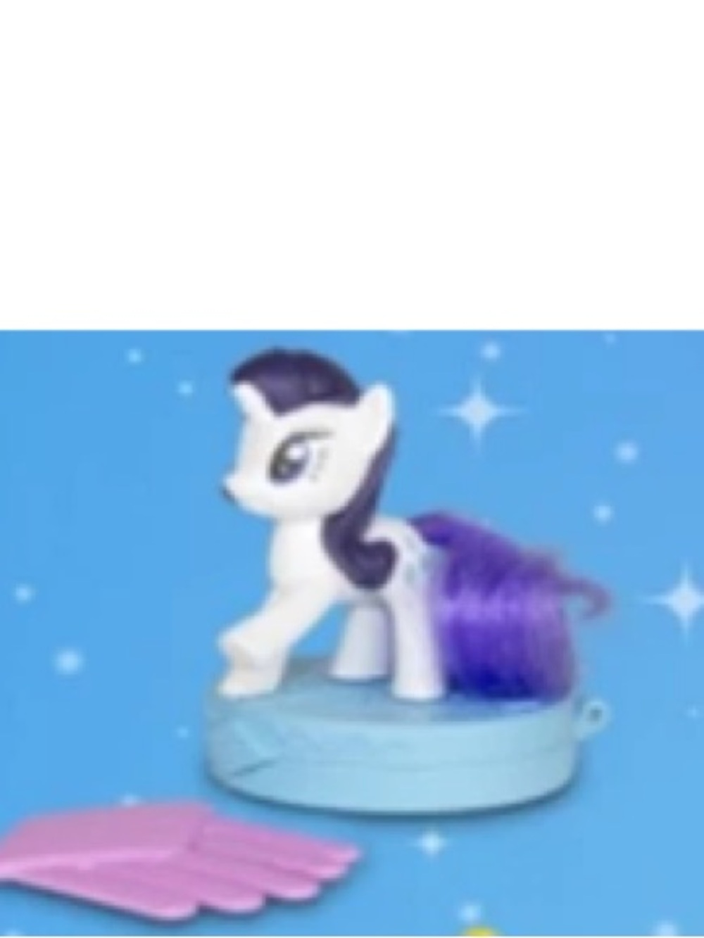 My Little Pony The Movie Rarity Figurine